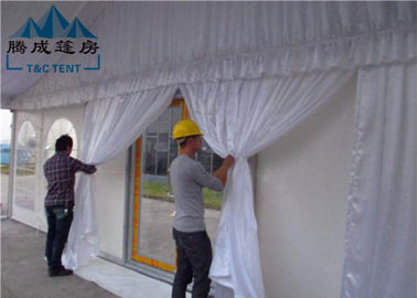 Προσαρμοσμένη σκηνή μπουλονιών επέκτασης τοίχων PVC χρώματος αδιάβροχη για το γάμο, κόμμα, τελετή