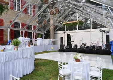 Υψηλής αντοχής άσπρες αδιάβροχες σκηνές γαμήλιου γεγονότος μεγάλες μια ΔΙΑΜΟΡΦΩΜΕΝΗ σκηνή για 600 Seater
