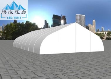 20x40m άσπρη PVC σκηνή πλαισίων αργιλίου καμπυλών σαφής για το γάμο 500 αέρας Seater ανθρώπων ανθεκτικός